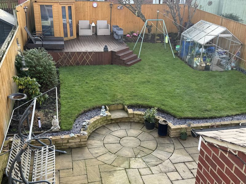 Rear Garden- click for photo gallery